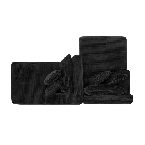 Two-seater lazy sofa lounge chair,Compressed sofa no assembly