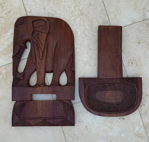 Mini African Wooden Birthing chair